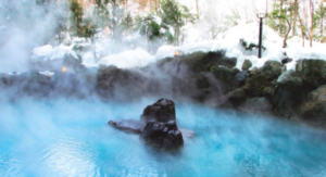 北海道の温泉の写真